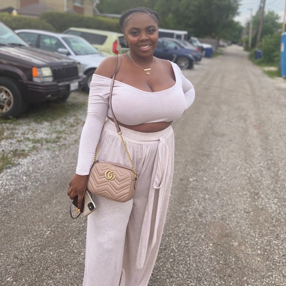 Gucci tan crossbody bag